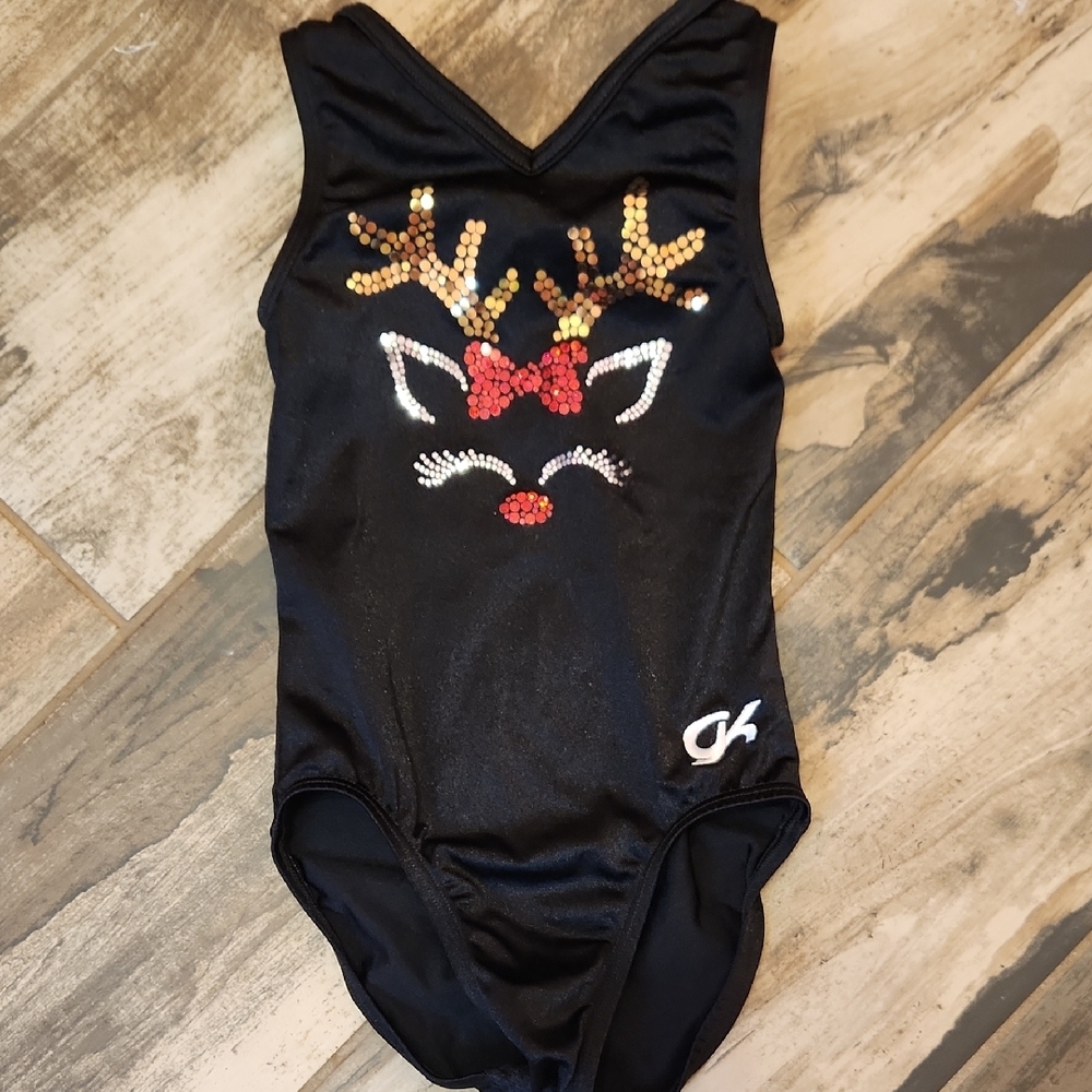 GK Child XS Reindeer Leotard